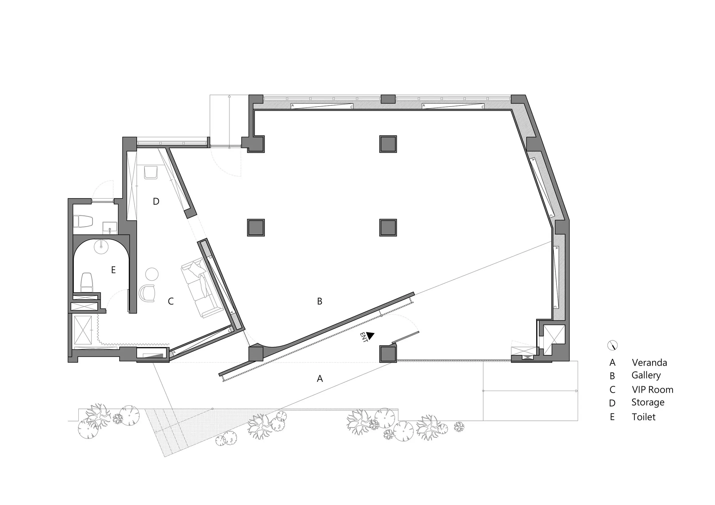 AXIS Gallery 平面圖