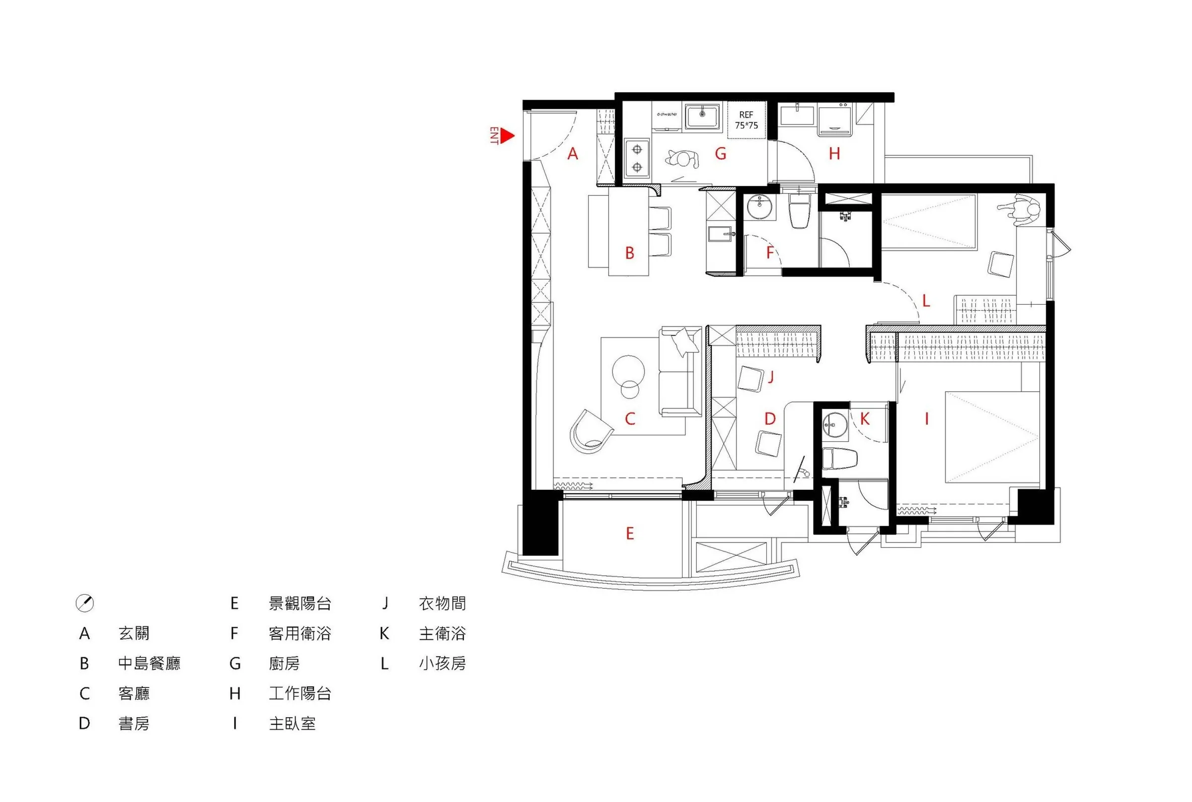 Gray Form — Nesting Series · Residential · Taipei