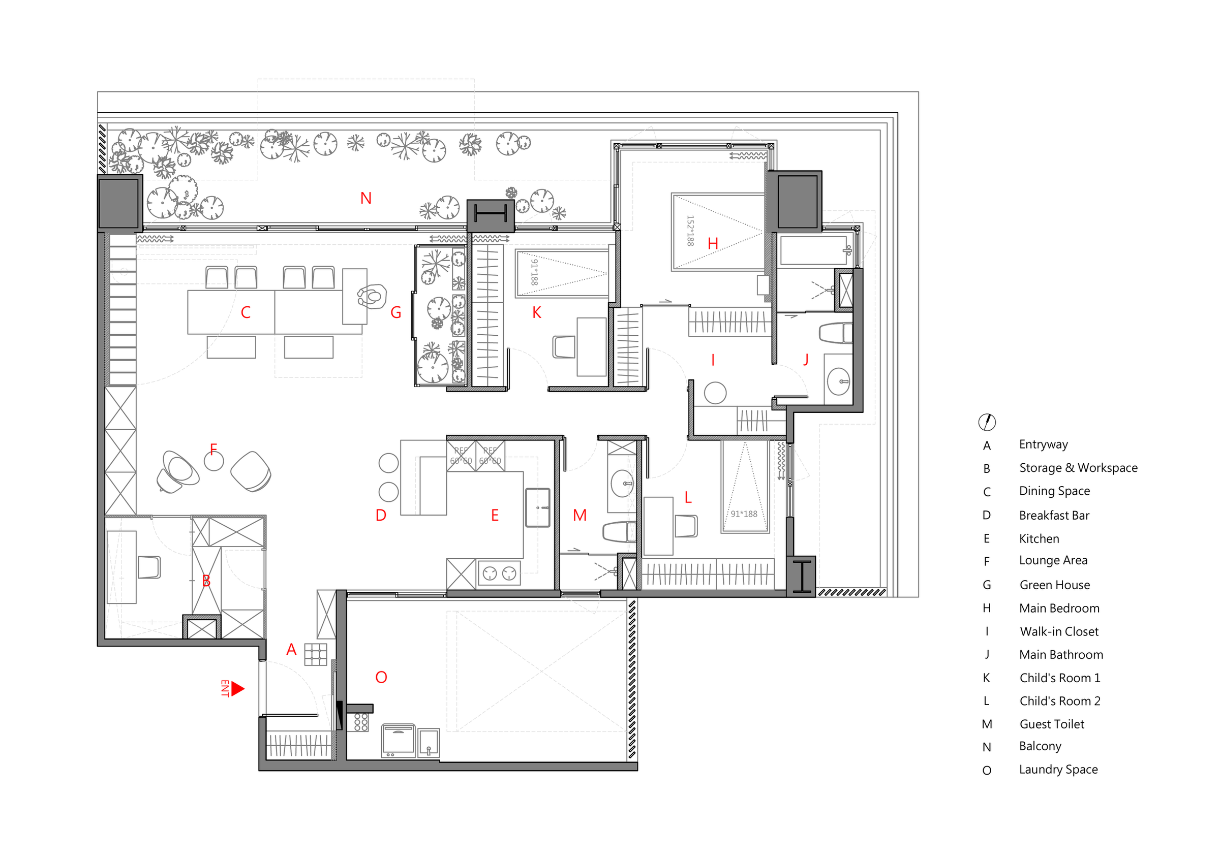 LeafyLife — floor plan