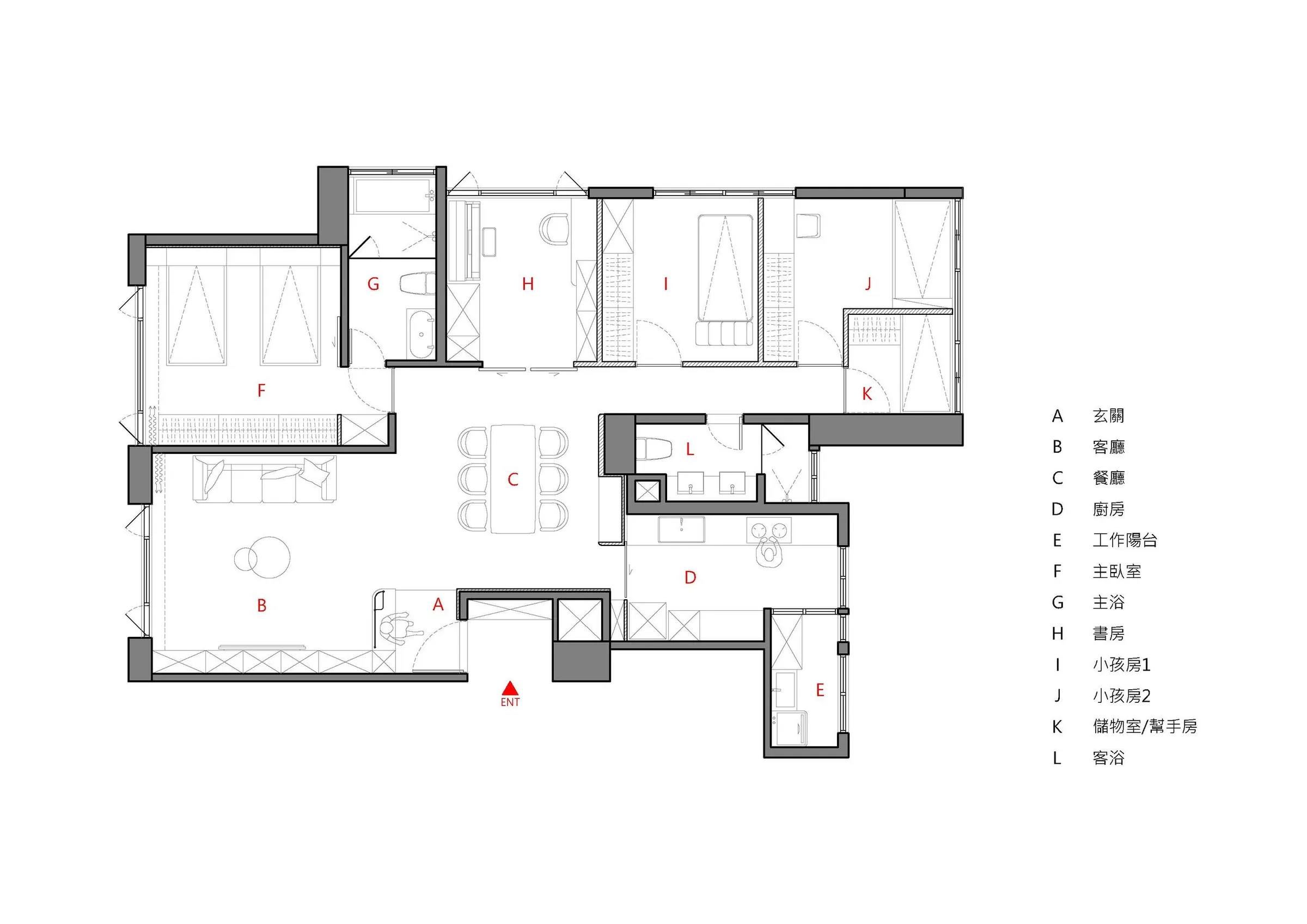 Sediment — floor plan