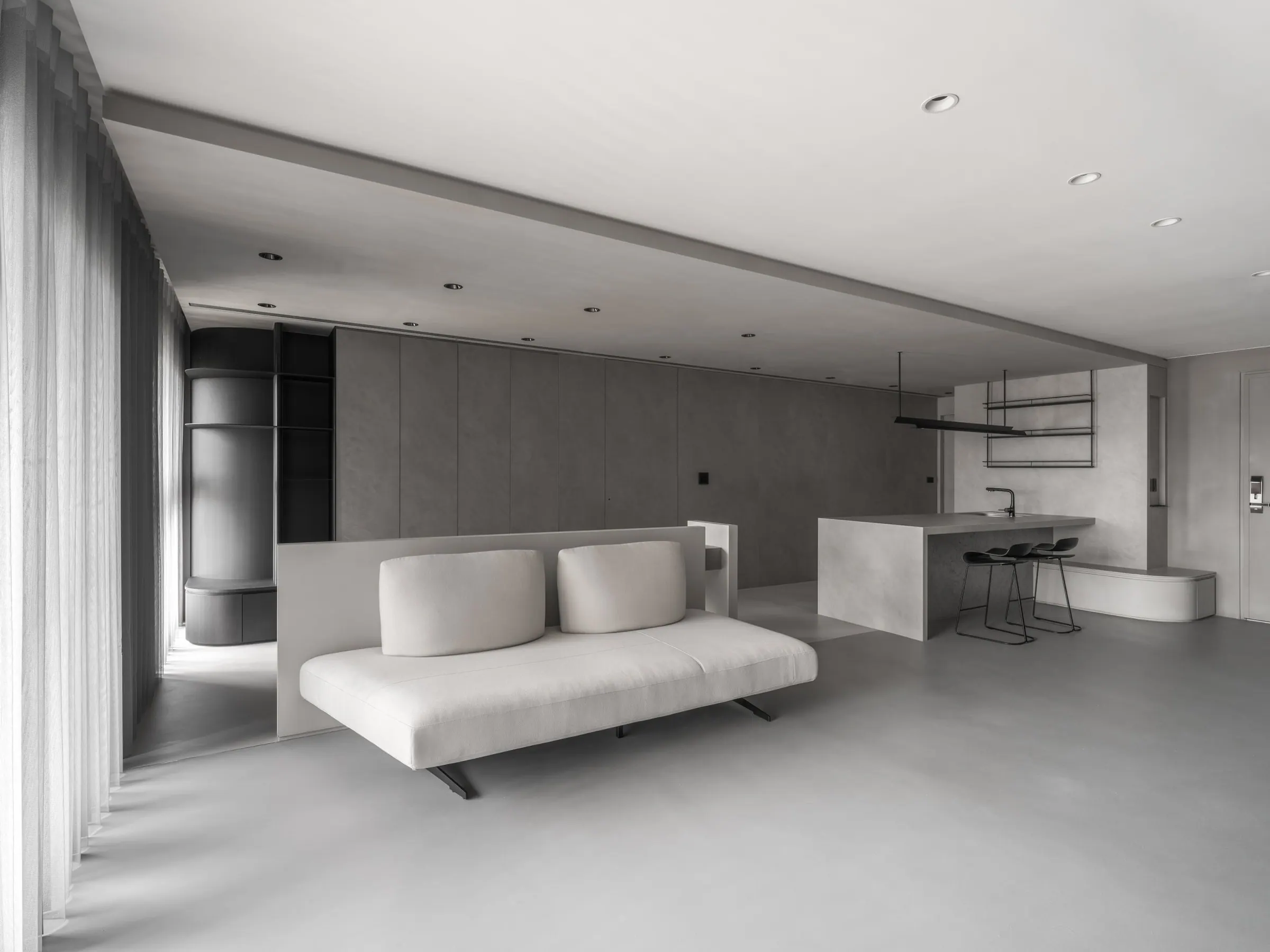 Stone Serenity — Nesting Series 巢居系列 · Residential 住宅 · 台北
