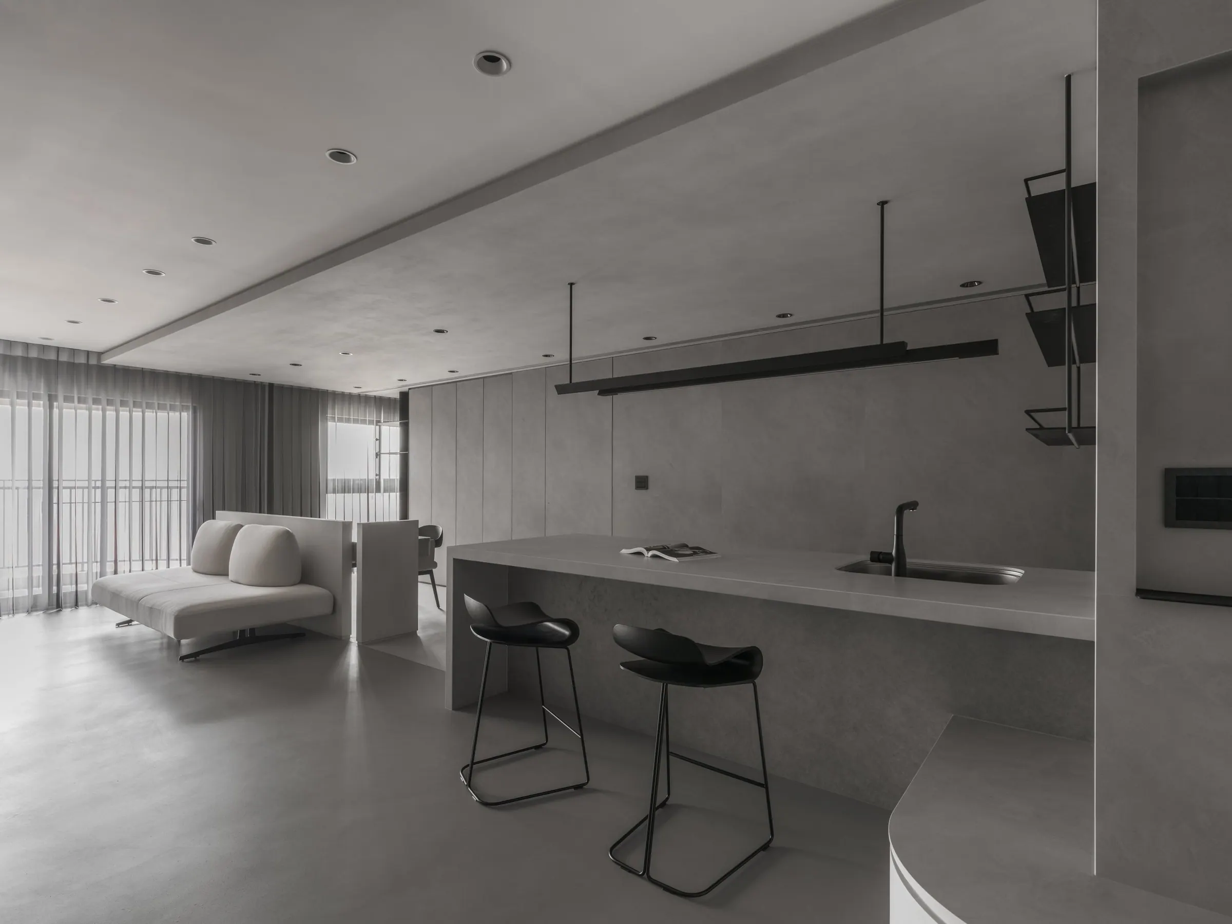 Stone Serenity — Nesting Series 巢居系列 · Residential 住宅 · 台北