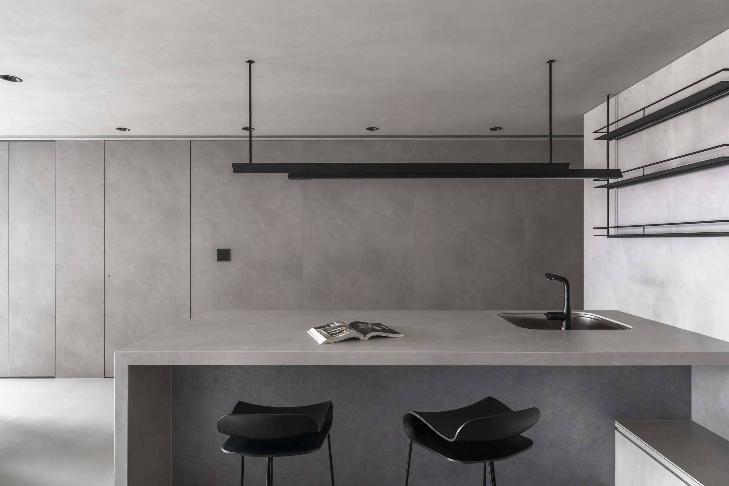 Stone Serenity — Nesting Series 巢居系列 · Residential 住宅 · 台北