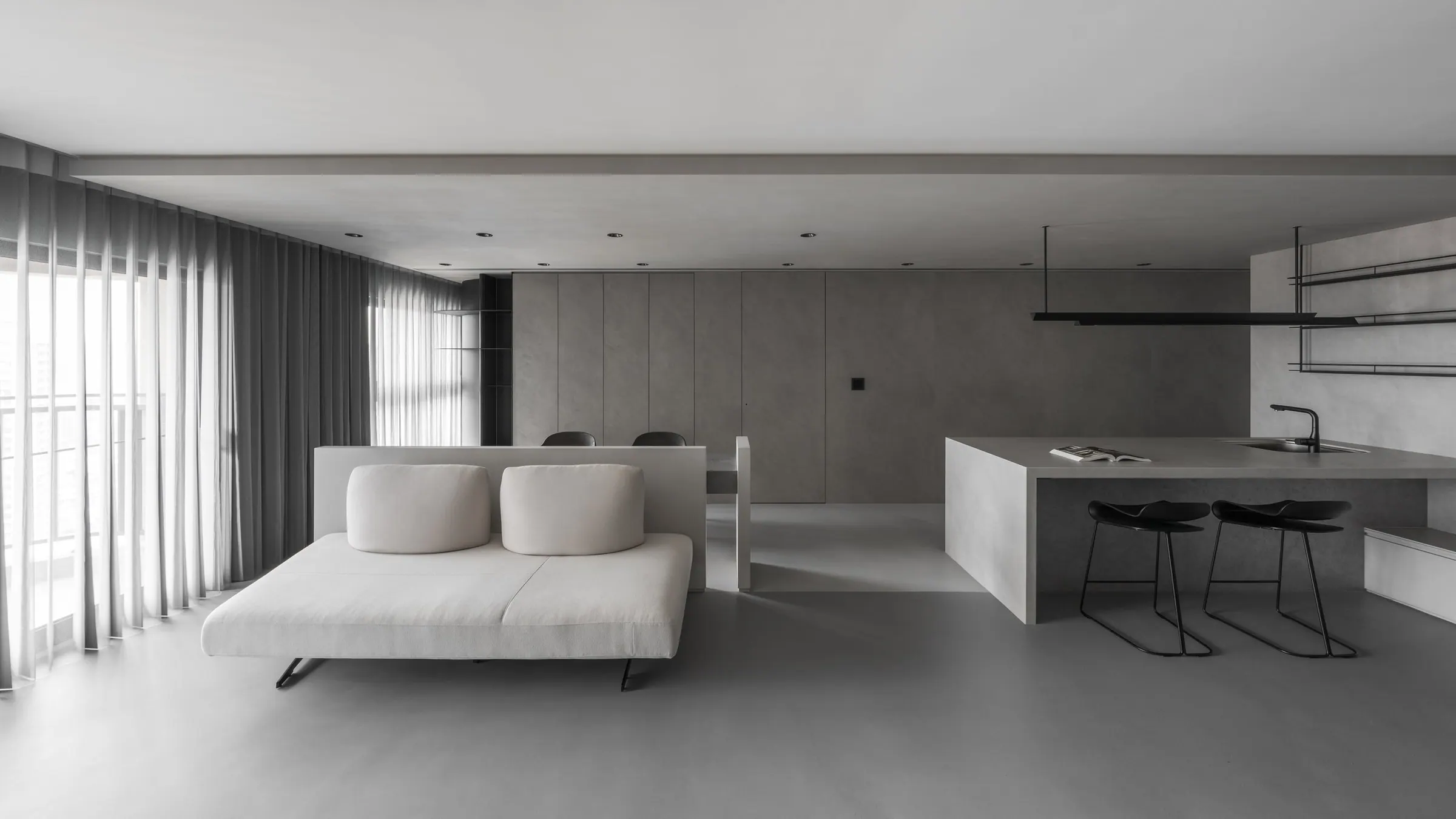 Stone Serenity — Nesting Series 巢居系列 · Residential 住宅 · 台北