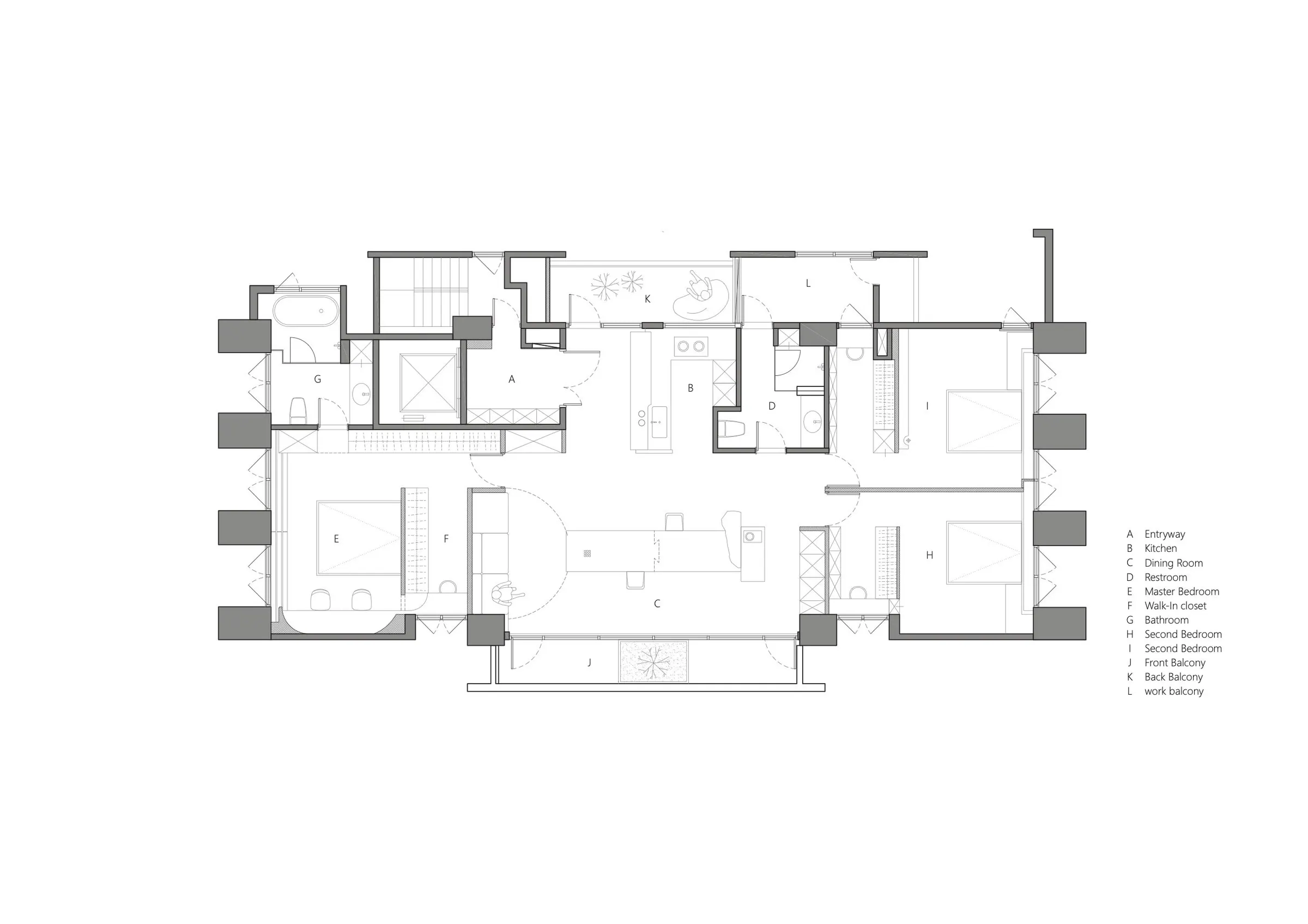 Plan of TableHouse