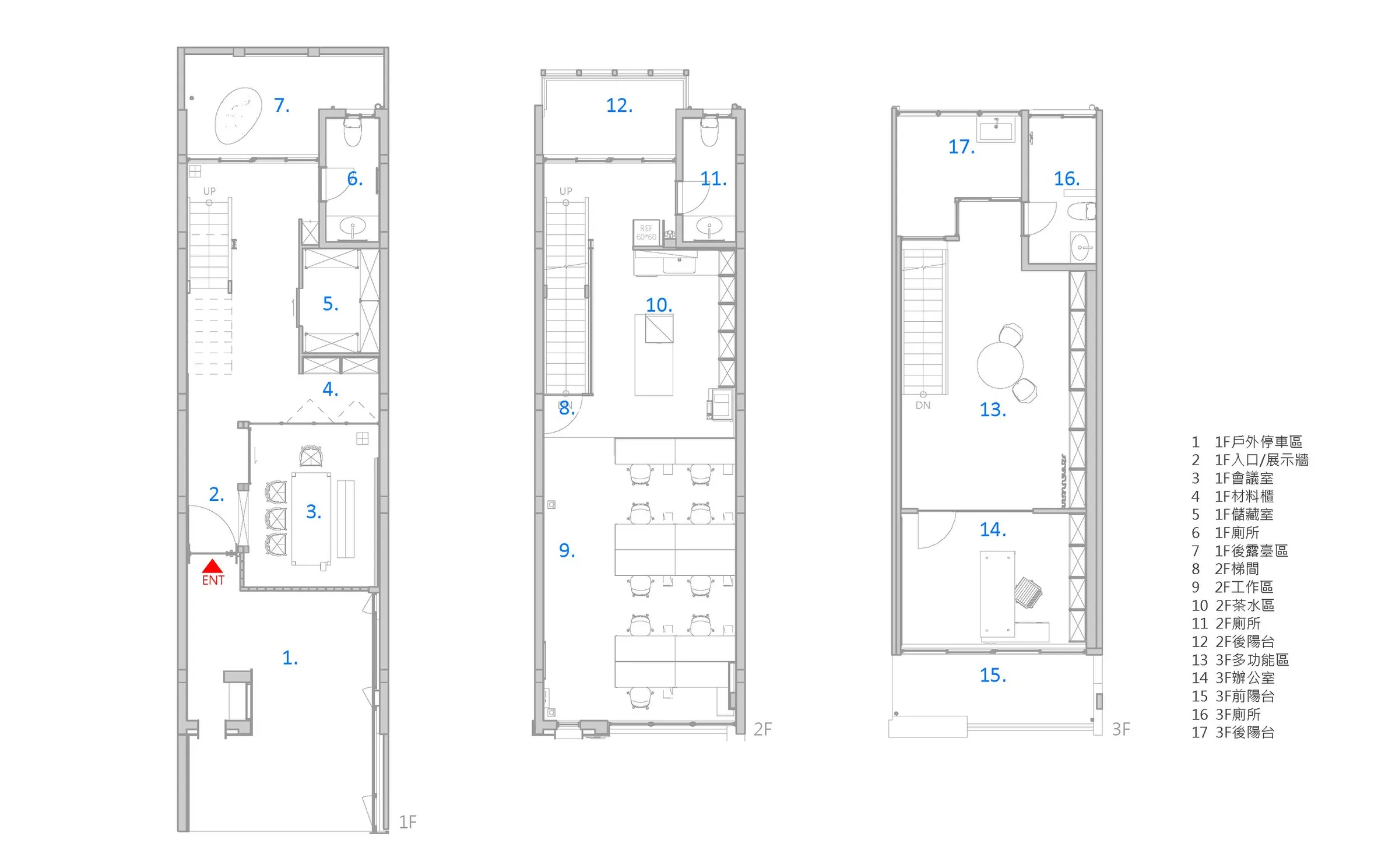 Plan of X4 Office